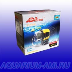 Автоматическая кормушка для аквариумных рыб ADA (AF-01), MARLIN AQUARIUM